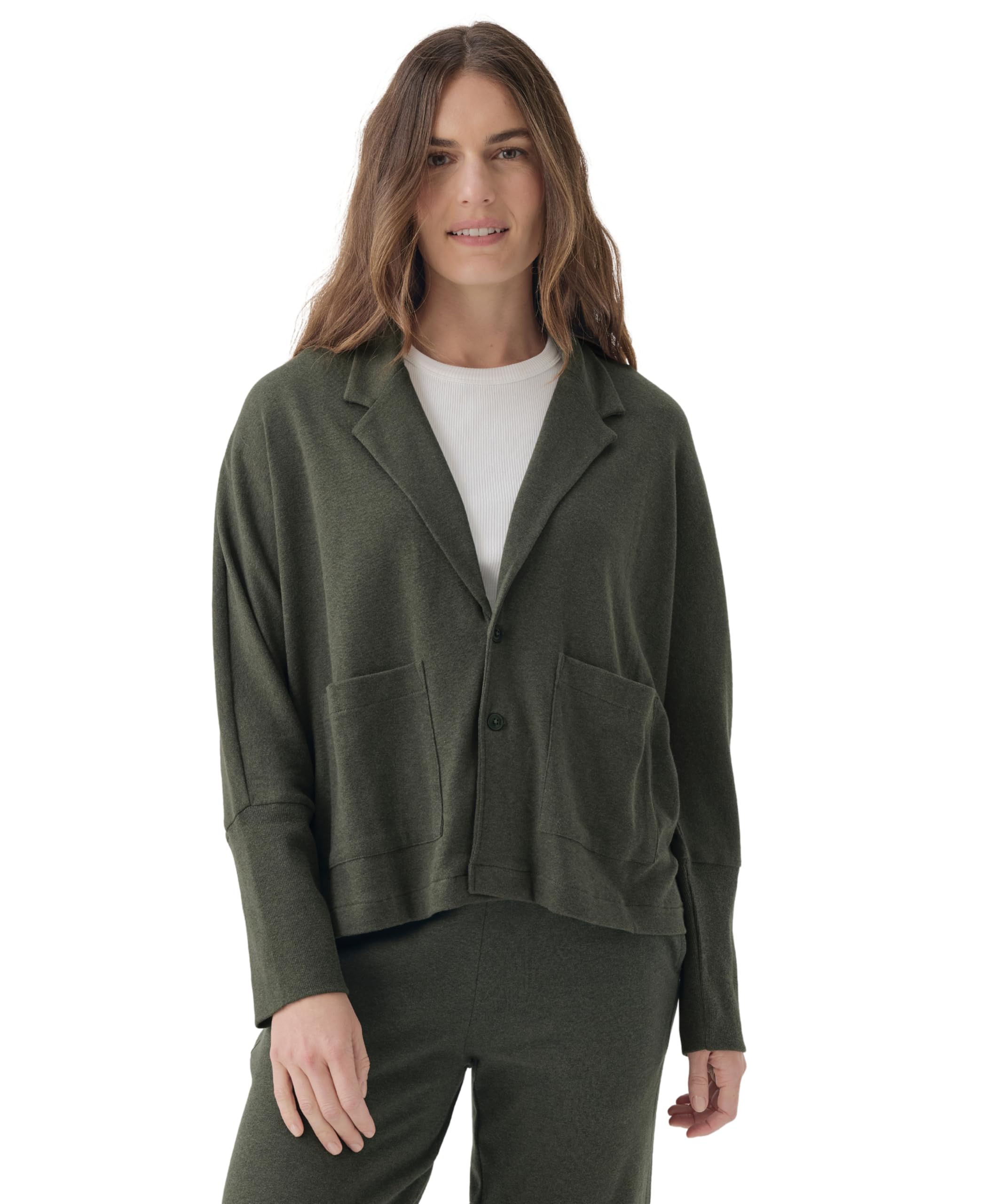 Pact Organic Cotton Women's Relaxed Blazer