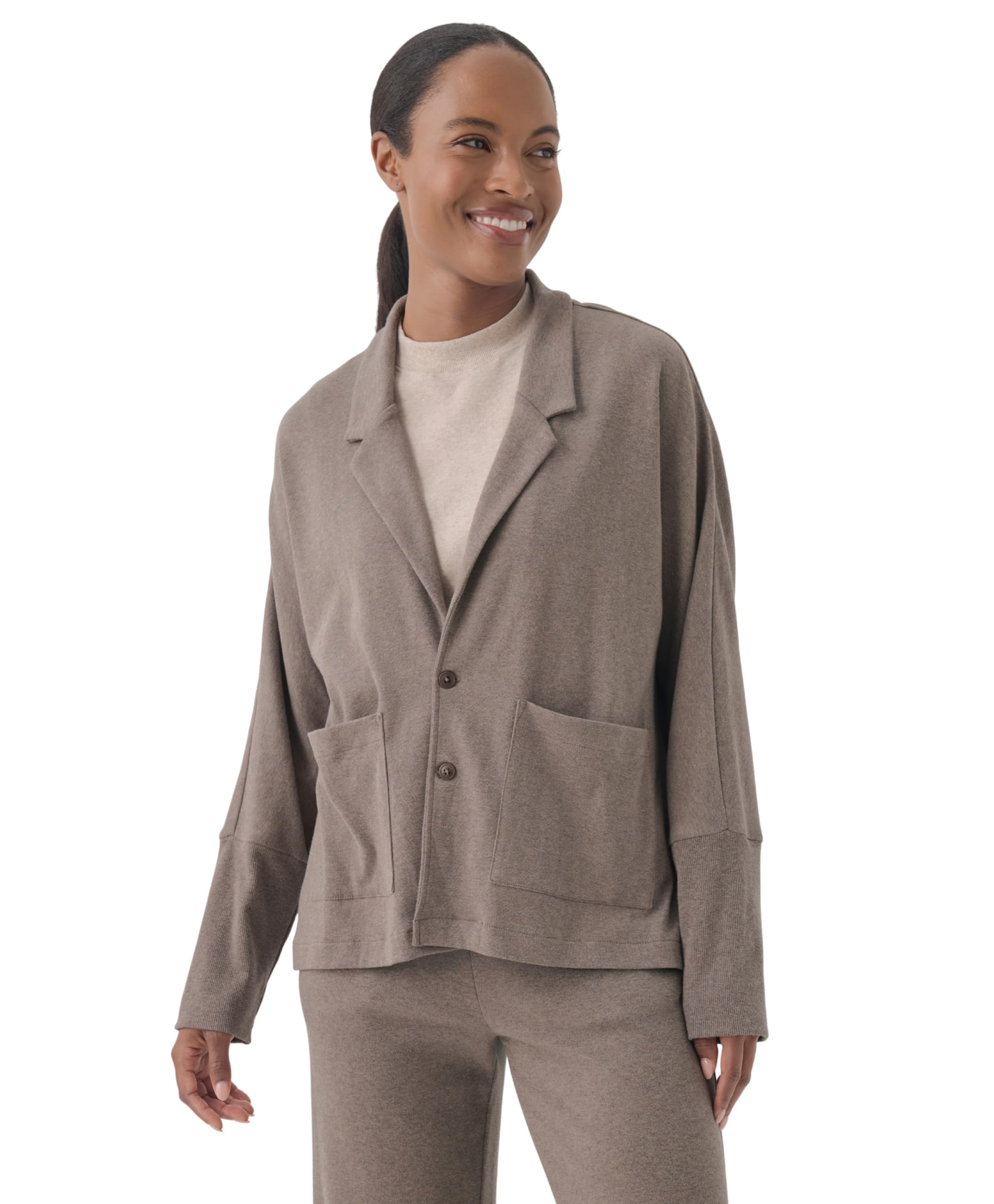 Pact Organic Cotton Women's Relaxed Blazer