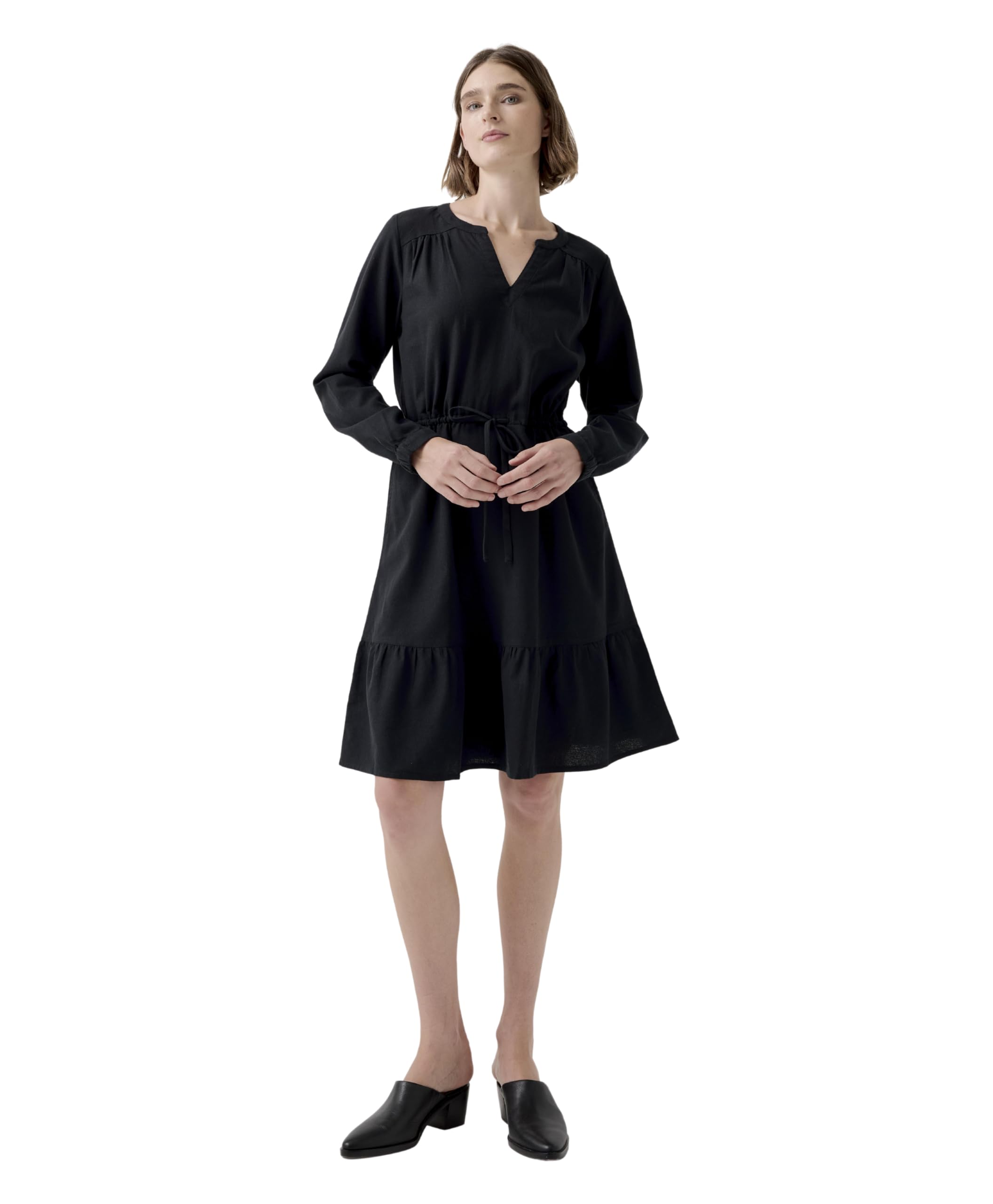 Pact Organic Cotton Women's Lightweight Tiered Dress