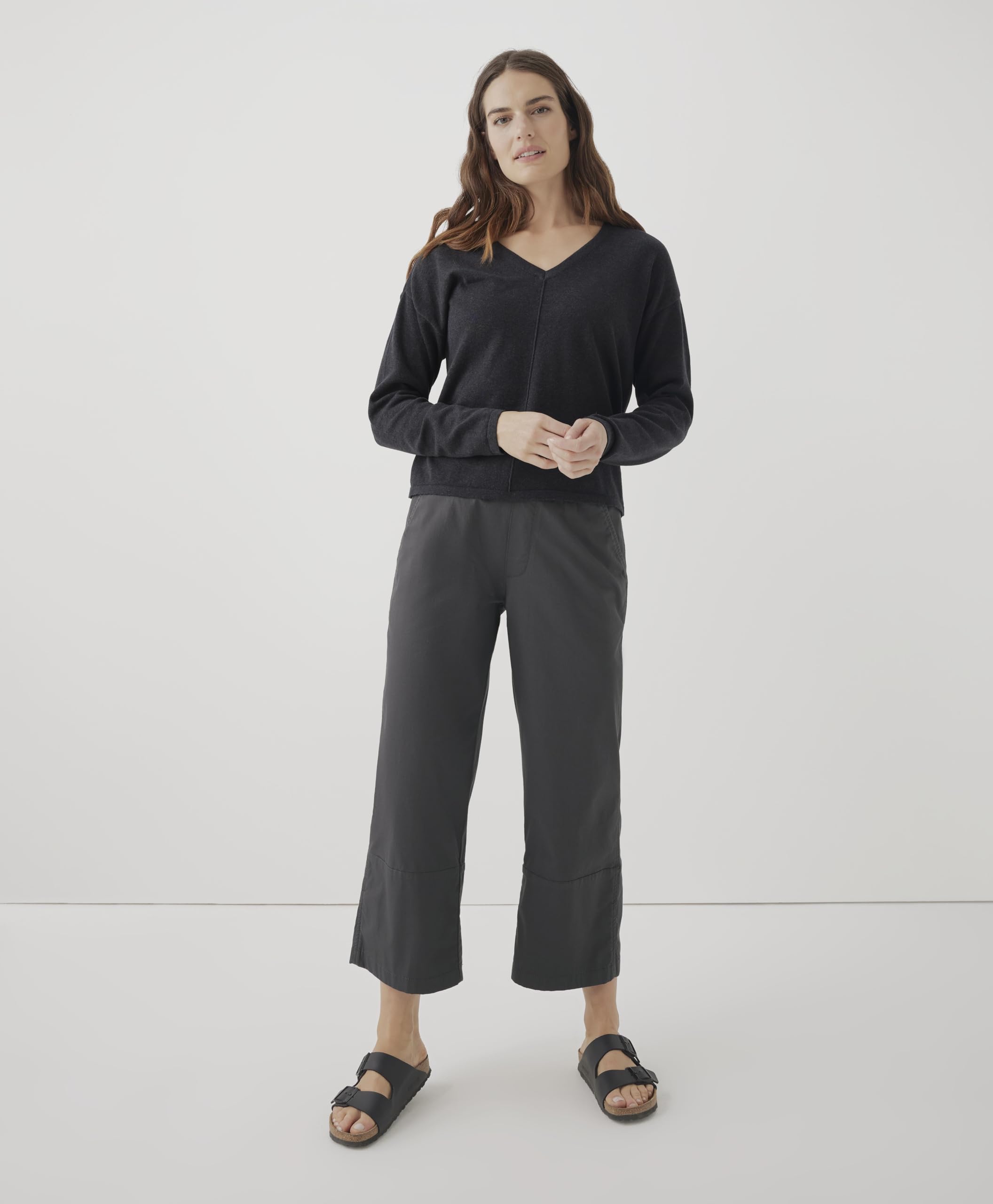 Pact Organic Cotton Women's Daily Crop Pants